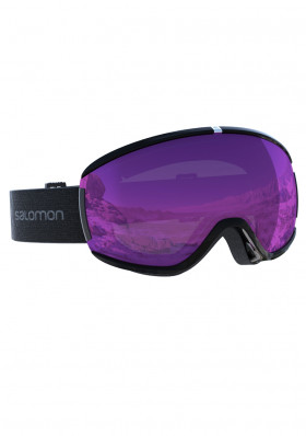 Women's downhill goggles Salomon iVY Black/Univ. Ruby